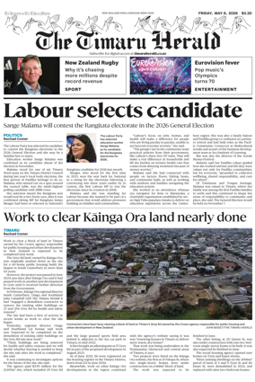 Cover of The Timaru Herald