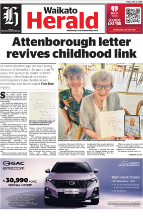 Cover of Waikato Herald