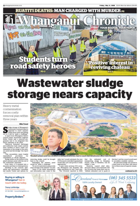 Cover of Whanganui Chronicle