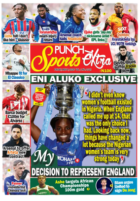 Cover of Punch Sports Extra