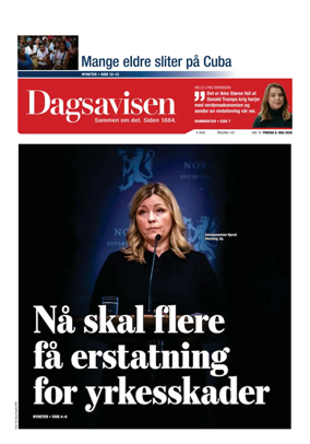 Cover of Dagsavisen