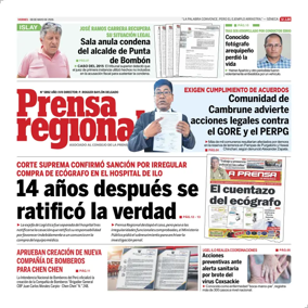 Cover of Prensa Regional