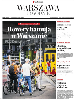Cover of Gazeta Wyborcza Stoleczna