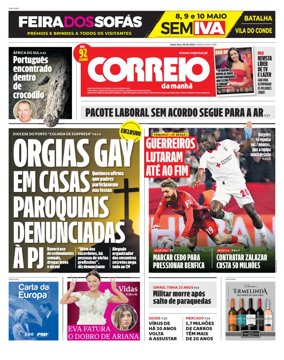 Cover of Correio da Manha
