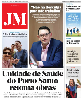 Cover of Jornal Madeira