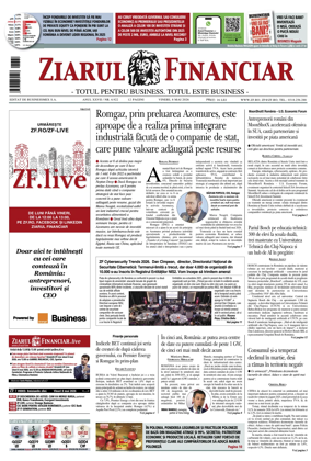 Cover of Ziarul Financiar