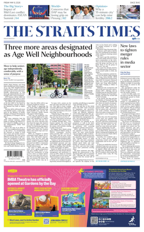 Cover of The Straits Times