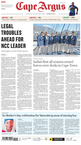 Cover of Cape Argus