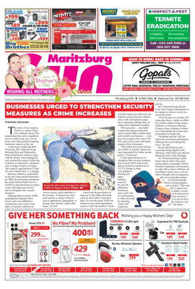 Cover of Maritzburg Sun (South Africa)