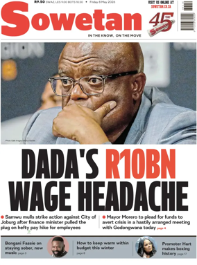 Cover of Sowetan