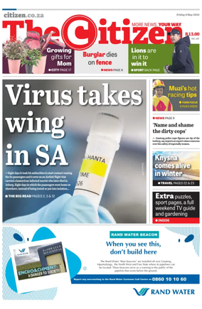 Cover of The Citizen (KZN)