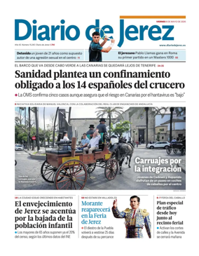 Cover of Diario de Jerez