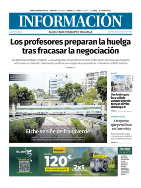 Cover of Diario Informacion (Elche y Vega Baja)