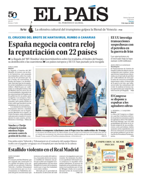 Cover of EL PAIS Euskadi