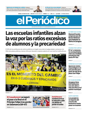 Cover of El Periodico Aragon