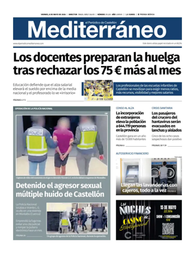 Cover of El Periodico Mediterraneo
