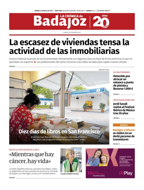 Cover of La Cronica de Badajoz BE