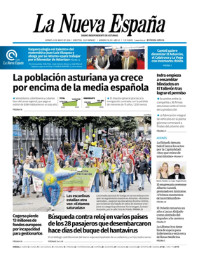 Cover of La Nueva Espana (Oviedo)