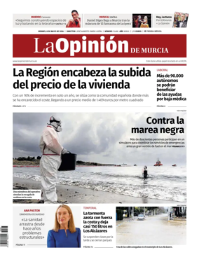 Cover of La Opinion de Murcia