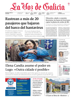Cover of La Voz de Galicia (Carballo)