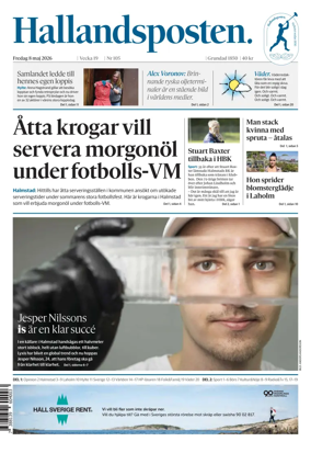 Cover of Hallandsposten