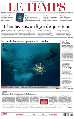 Cover of Le Temps