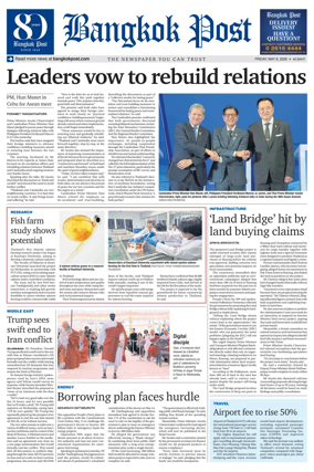 Cover of Bangkok Post