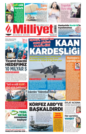 Cover of Milliyet