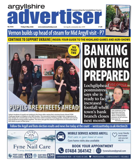 Cover of Argyllshire Advertiser