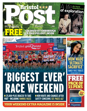 Cover of Bristol Post