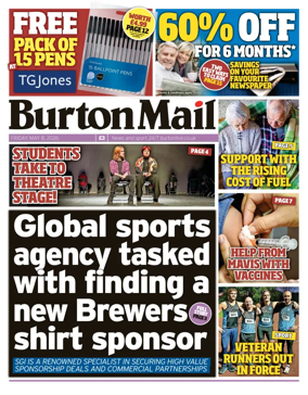 Cover of Burton Mail