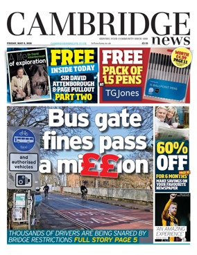 Cover of Cambridge News