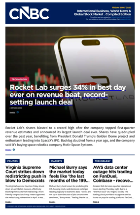 Cover of CNBC