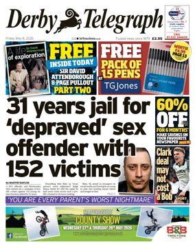 Cover of Derby Telegraph