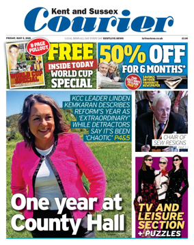Cover of Kent & Sussex Courier