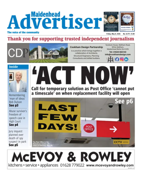 Cover of Maidenhead Advertiser