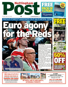 Cover of Nottingham Post