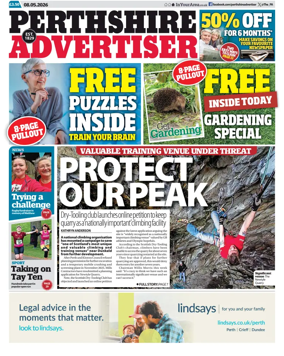 Cover of Perthshire Advertiser