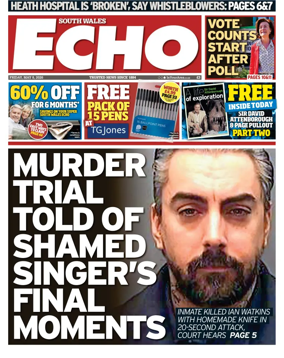 Cover of South Wales Echo