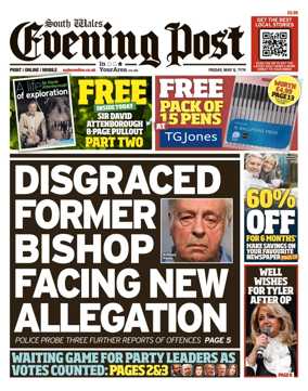 Cover of South Wales Evening Post