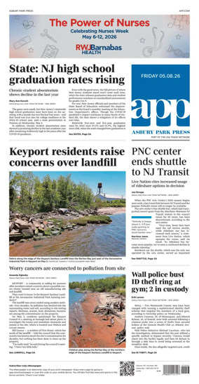 Cover of Asbury Park Press