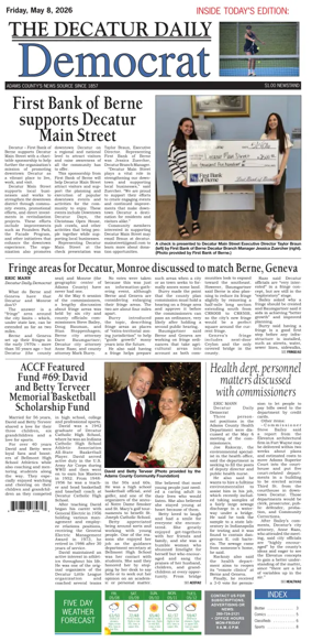 Cover of The Decatur Daily Democrat