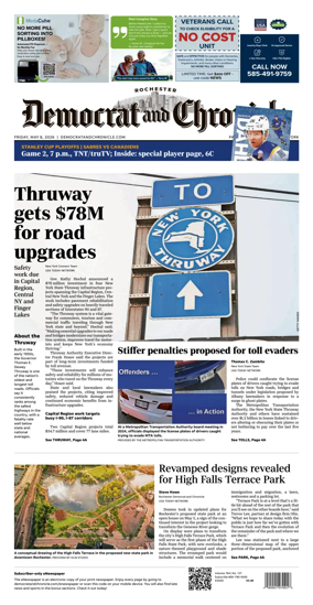 Cover of Democrat and Chronicle