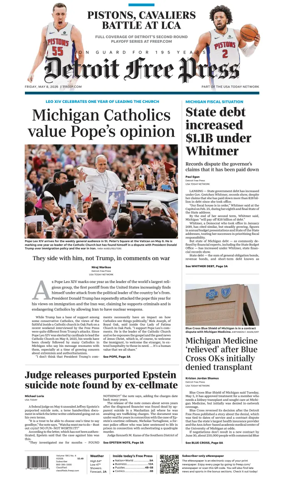 Cover of Detroit Free Press