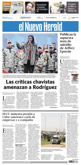 Cover of El Nuevo Herald