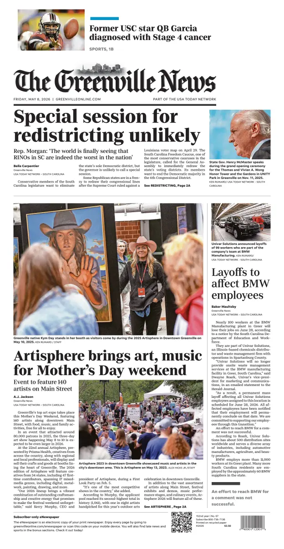 Cover of The Greenville News