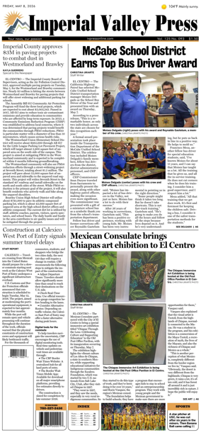 Cover of Imperial Valley Press