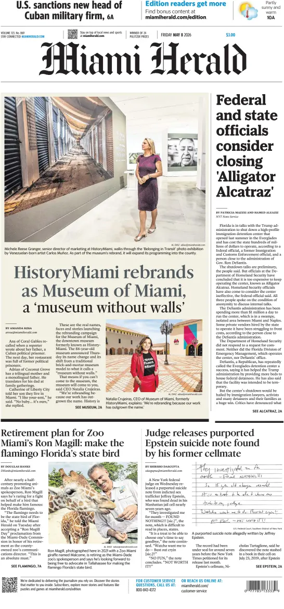 Cover of Miami Herald