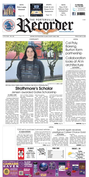Cover of Porterville Recorder