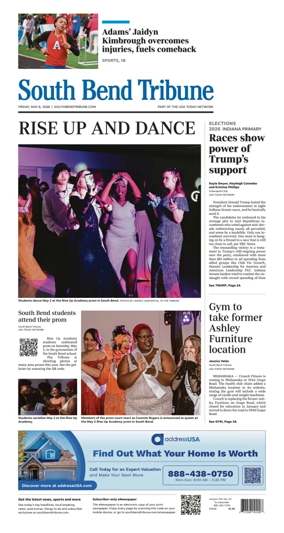 Cover of South Bend Tribune